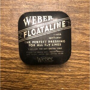 Vintage Weber Floataline Tin